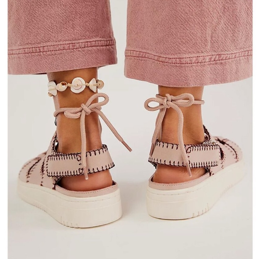 FREE PEOPLE Thirty Love Cutaway Sneakers / Ember Sz. 7.5 - Picture 3 of 4